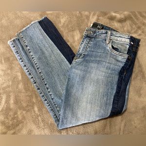 Kut from the Kloth Size 12 Reese Ankle Straight Jeans
